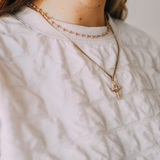 Crystal Cross Necklace