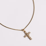 Crystal Cross Necklace