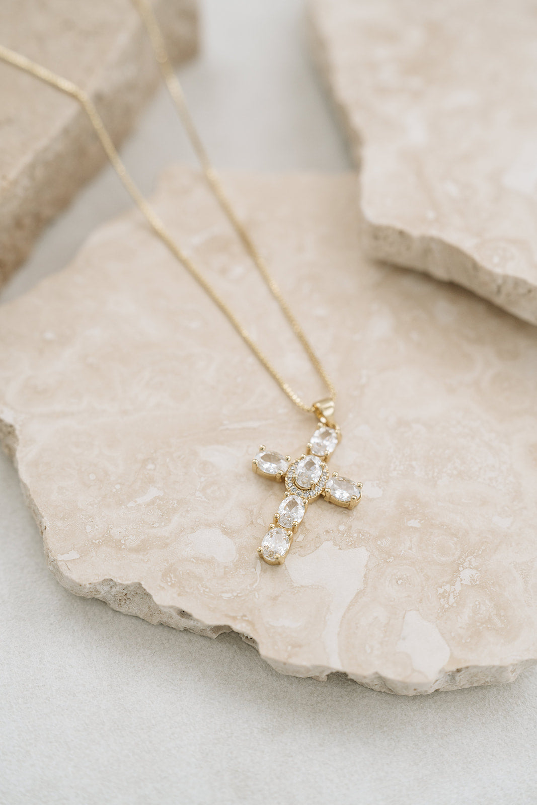Waterproof Cross Necklace Guide