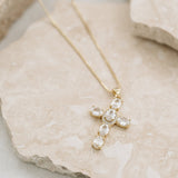 Crystal Cross Necklace