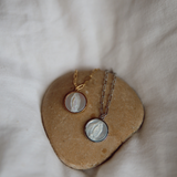 Mother Mary Pearl Necklace