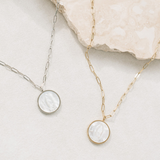 Mother Mary Pearl Necklace