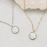 Mother Mary Pearl Necklace