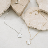 Mother Mary Pearl Necklace