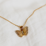 Abide Butterfly Necklace