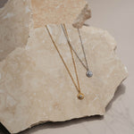 Eucharist necklace gold and silver