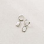 Silver foundation huggies