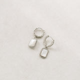 Silver foundation huggies