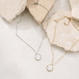 Silver and gold mother mary