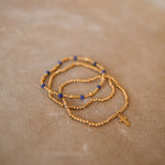 Gold and navy bracelet bundle
