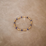 Navy and gold bracelet
