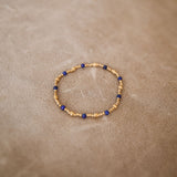 Navy and gold bracelet