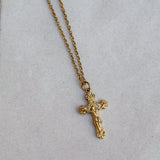 Detailed shot of the crucifix